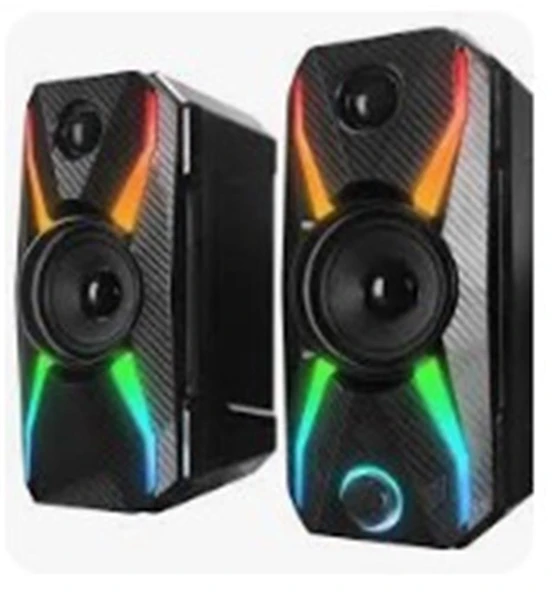 Rampage RMS-X5 2.0 Siyah Multimedia Gaming USB Speaker ürün görseli 1