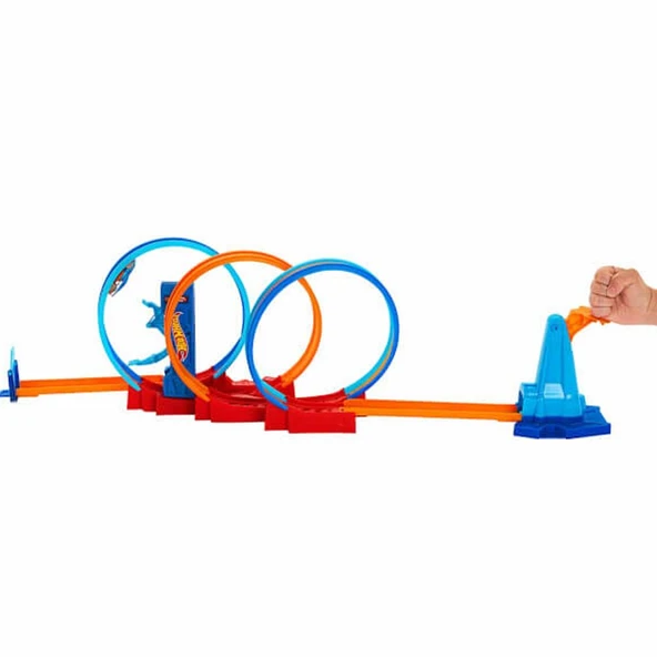 Hot Wheels Ultra Hots Çılgın Çember Yarışı Seti HPX93 ürün görseli 1