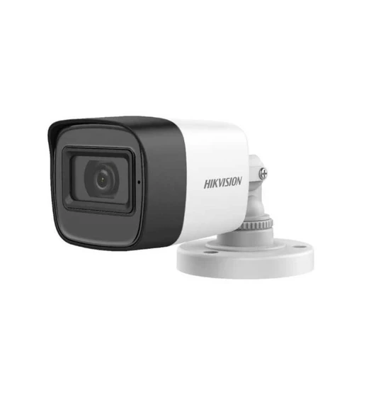 Hikvision DS-2CE16D0T-ITPFS 2MP 2.8 Bullet Sabit Lensli IR Sesli Bullet Kamera ürün görseli 1