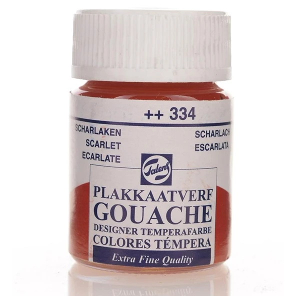 Talens Guaj Boya 16 ML Scarlet (Kırmızı) 334 ürün görseli 1