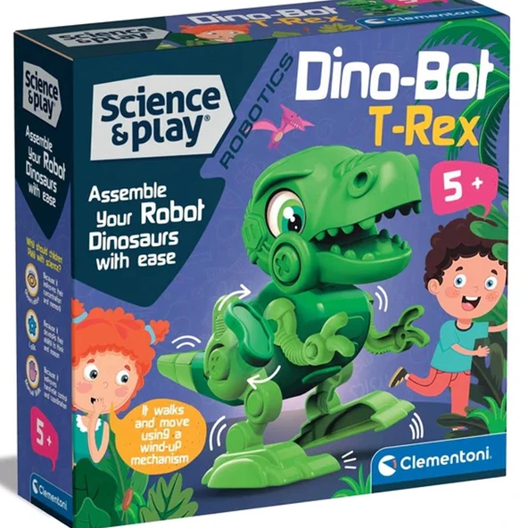Clementoni Bilim ve Oyun: Robotics Dino-Bot T-Rex ürün görseli 1