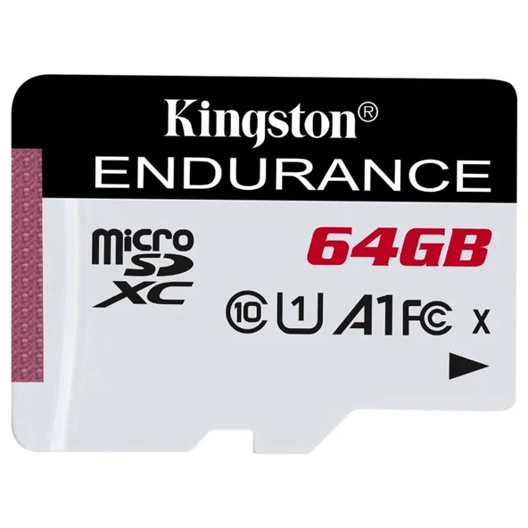 Kingston SDCE-64GB 64GB microSDXC Endurance 95R-30W C10 A1 UHS-I Card Only Hafıza Kartı ürün görseli 1