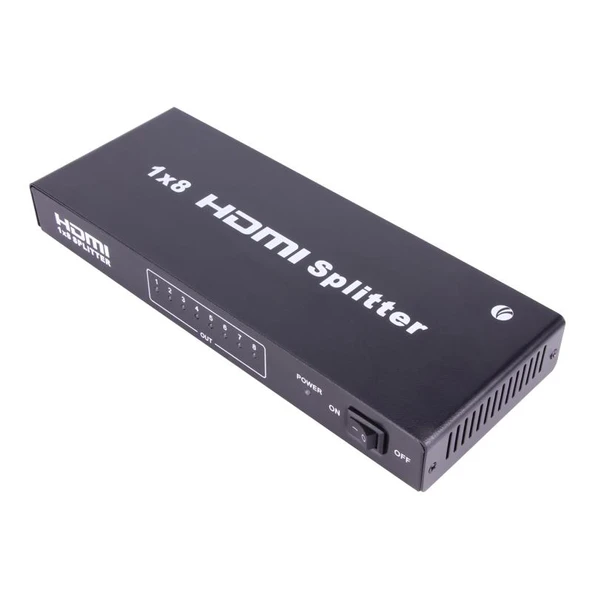Vcom DD418A 1-8 Port 1.4V 3D Metal Hdmi Splitter ürün görseli 1