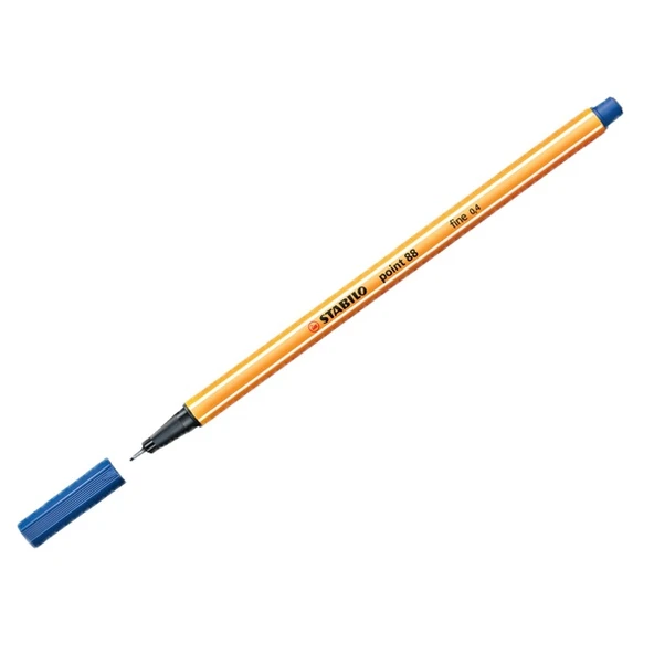 Stabilo Keçe Uçlu İnce Kalem 88 Point 0.4 MM Mavi 88/41 ürün görseli 1