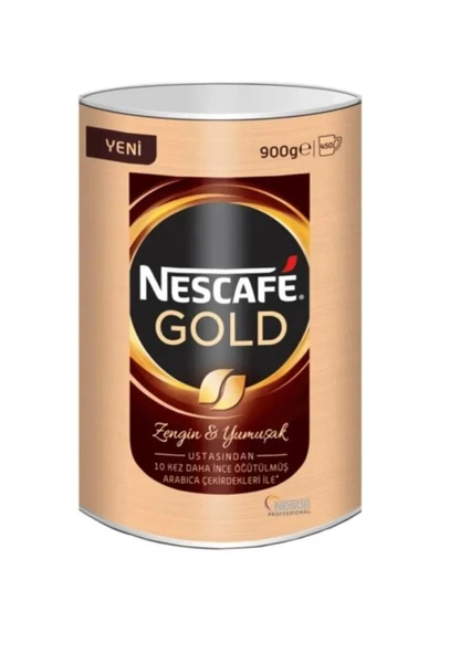 Nestle Nescafe Gold Teneke Signature 900gr 12456216 (12584221) ürün görseli 1