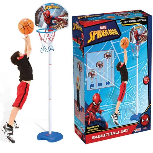 Dede Oyuncak Spiderman Büyük Ayaklı Basketbol Set 03404 ürün görseli 1
