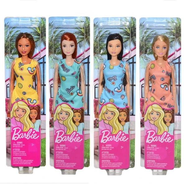 Barbie Şık Barbie Bebekler T7439 ürün görseli 1