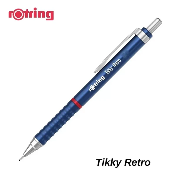Rotring Versatil Kalem Tikky Retro Metalik Mavi 0.5 MM 2202566 ürün görseli 1