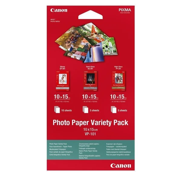 Canon VP-101 10X15 Fotoğraf Kağıdı ürün görseli 1