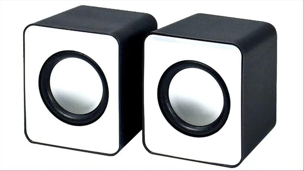 Frisby FS-334U Beyaz 2.0 Hoparlör Sistemi (USB) ürün görseli 1