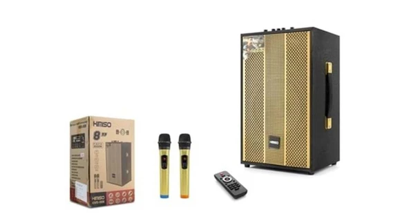 KIMISO KMS8811 BLUETOOTH SPEAKER 30W 8" 270-200-435MM ürün görseli 1