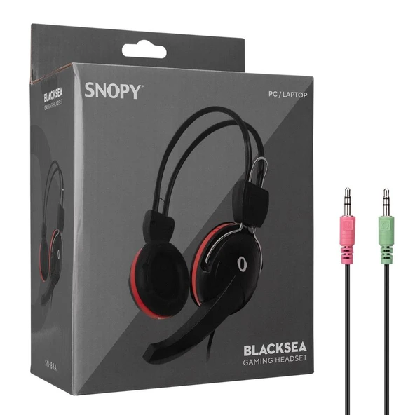 Snopy SN-88A BLACKSEA Gaming Oyuncu Mikrofonlu Kulaklık ürün görseli 1