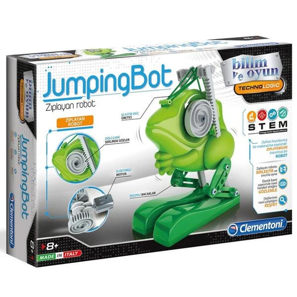 Clementoni Jumpıngbot Zıplayan Robot 64956 ürün görseli 1
