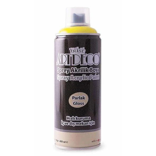 Artdeco Akrilik Sprey Boya 400 ML Sarı Y-400-150 ürün görseli 1