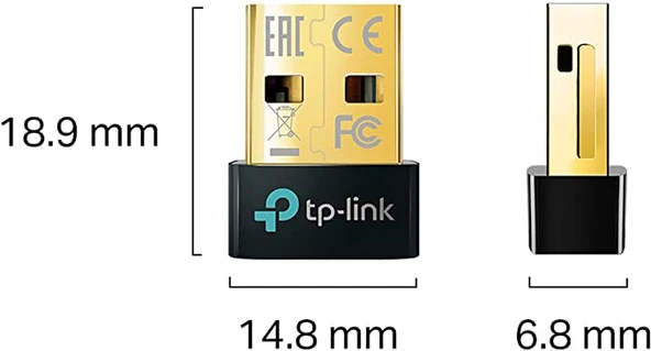 Tp-Link UB500 Bluetooth 5.0 Mini USB Adaptör - Resim 4