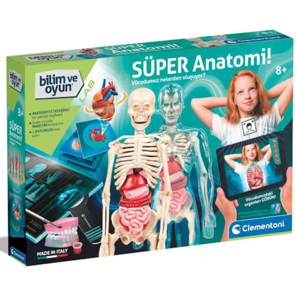 Clementoni Bilim ve Oyun: Süper Anatomi 64474 ürün görseli 1
