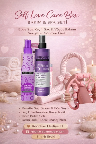 Self Love Care Box Sevgililer Günü Bakım Seti – Evde Spa & Rahatlama (4'lü Set) ürün görseli 1