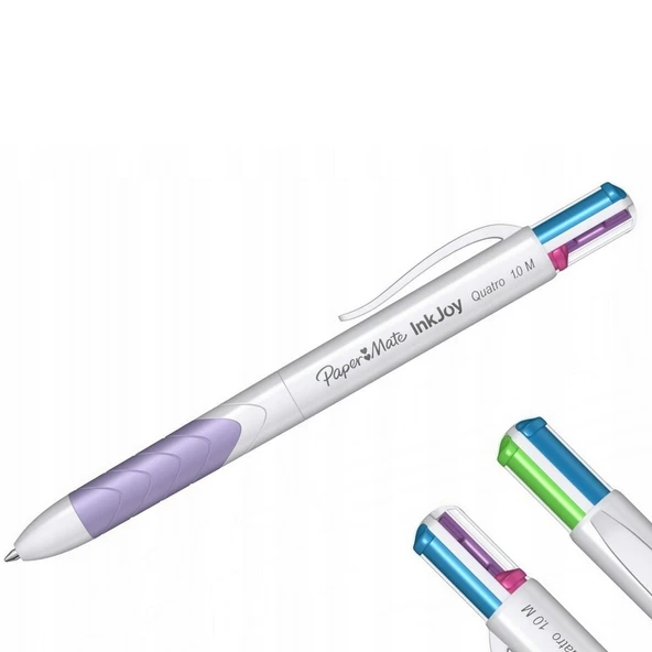 Paper Mate Tükenmez Kalem İnkjoy Quatro Canlı Renkler S0977270 ürün görseli 1