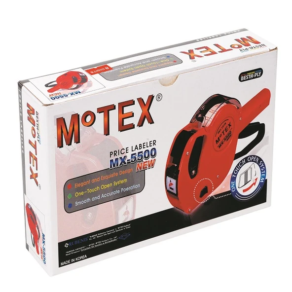 Motex Fiyat Etiket Makinesi 8 Hane MX-5500 ürün görseli 1