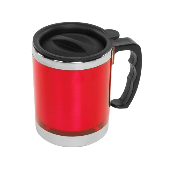 S-link SL-TM1978 Kırmızı 330ML Iç 304 Dış 201 Paslanmaz Çelik Kupa ürün görseli 1