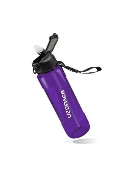Vagonlife Uzspace 6058 1500ml Pipetli Mor Tritan Matara ürün görseli 1