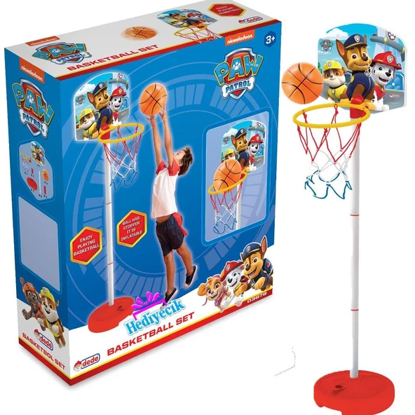 Dede Oyuncak Paw Patrol Küçük Ayaklı Basketbol Set 03879 ürün görseli 1