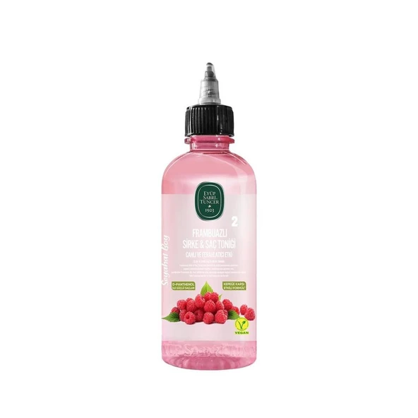 Frambuazlı Sirke & Saç Toniği 100 ml Seyahat Boy Pet Şişe ürün görseli 1