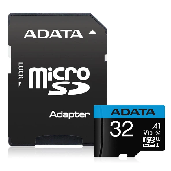 Adata 32GB Premier microSDHC Card with Adapter UHS-I Class10 V10 Hafıza Kartı ürün görseli 1