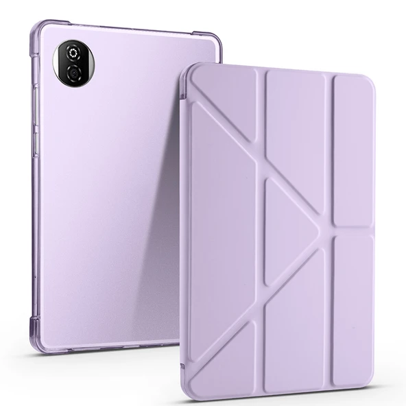 Honor Pad X7 8.7 Tablet Kılıf Kalem Bölmeli Standlı Uyku Modlu Lüx Smart Cover ürün görseli 1