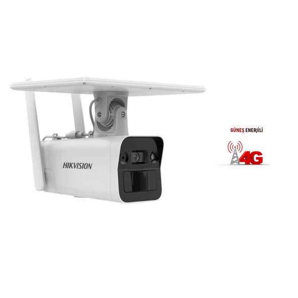 HIKVISION DS-2XS2T41G1-ID/4G, 4Mpix,  4mm,   30Mt Gece Görüşü, Dahili Mikrofon, 4G, Solar  IP Kamera ürün görseli 1