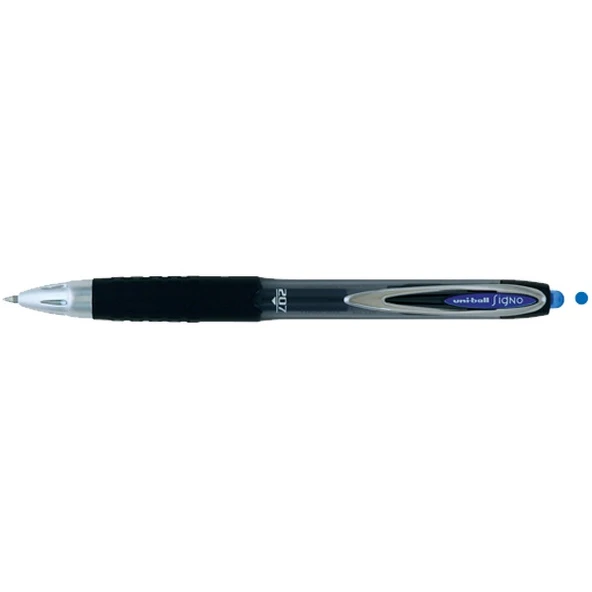 Uni-Ball Roller Kalem Signo 207 Jel Bilye Uç Mekanik 0.7 MM Mavi UMN-207 ürün görseli 1