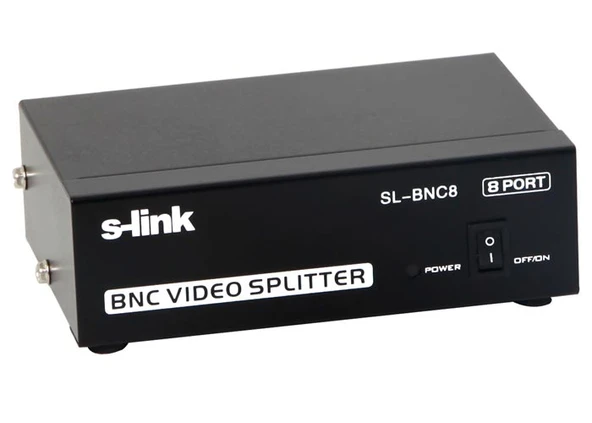 S-link SL-BNC8 8 ports BNC Splitter ürün görseli 1