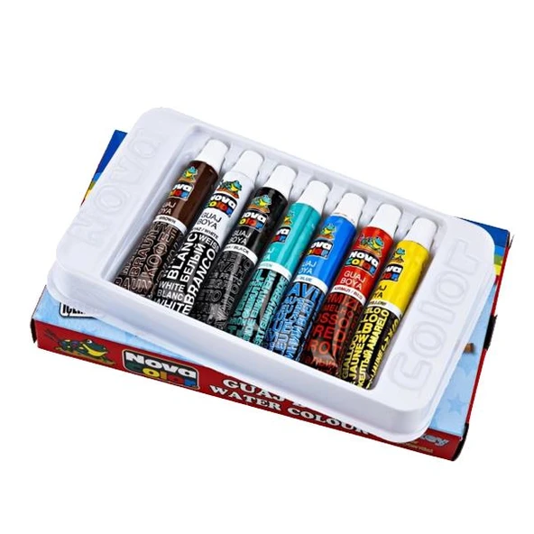 Nova Color Guaj Boya Tüp 7 Lİ NC-101 ürün görseli 1