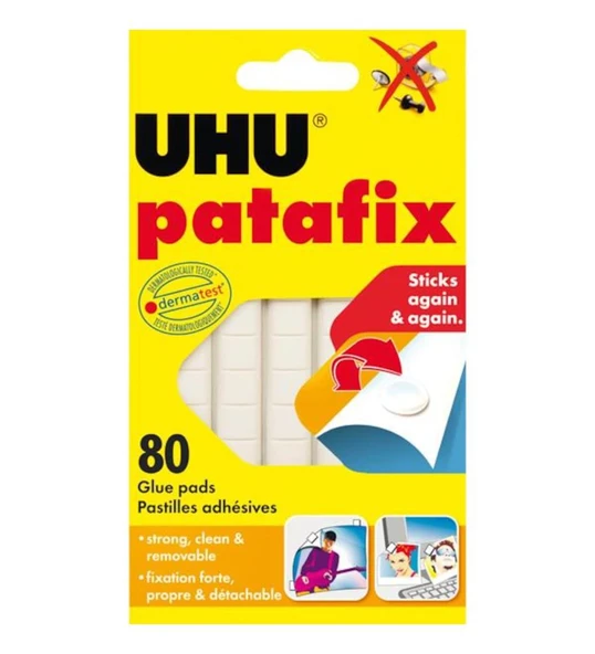 Uhu Hamur Yapıştırıcı Patafix Beyaz 41710 ürün görseli 1
