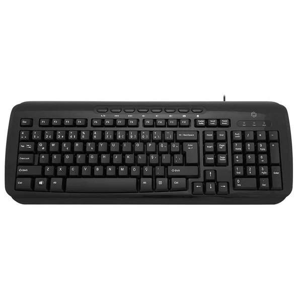 Frisby FK-4845QU Kablolu Q-Türkçe Multimedya Klavye ürün görseli 1