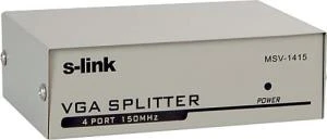 S-link msv-1415 1PC-4 Vga 150mhz Monitör Çoklayıcı ürün görseli 1