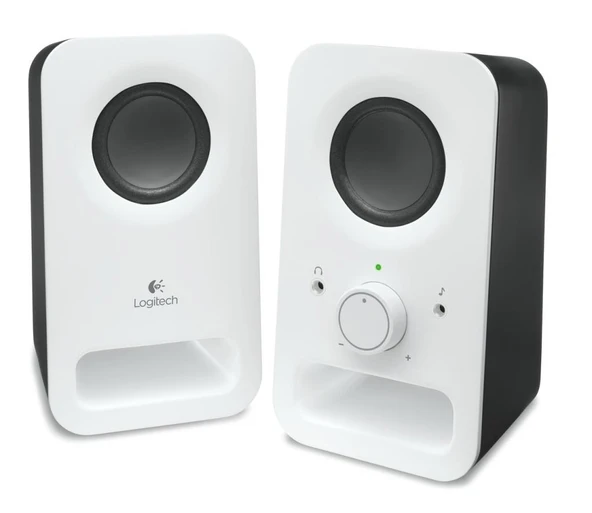 Logitech 980-000815 Z150 3W Beyaz 1+1 RMS Multimedya Stereo Hoparlör ürün görseli 1
