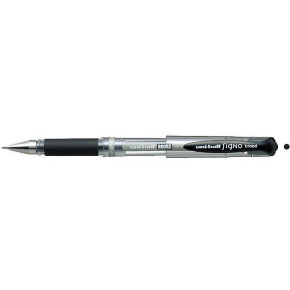 Uni-Ball Roller Kalem Signo Broad Jel Bilye Uç İmza Kalemi 1.0 MM Siyah UM-153 ürün görseli 1