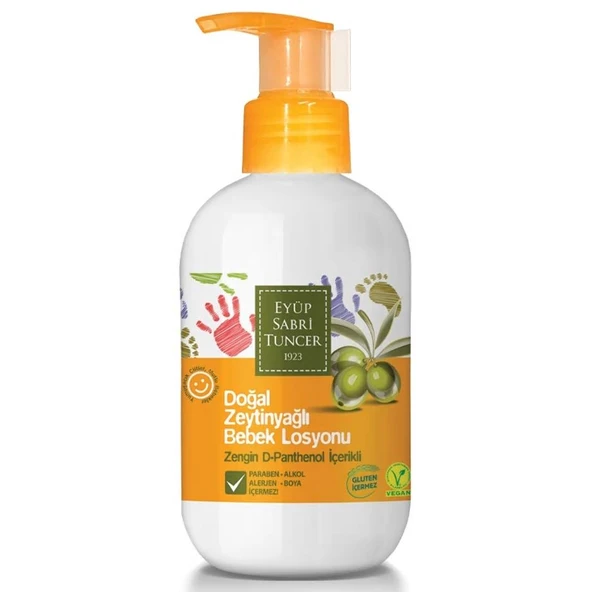 Eyüp Sabri Tuncer 280ml Zeytin Yağlı Bebek Losyonu ürün görseli 1