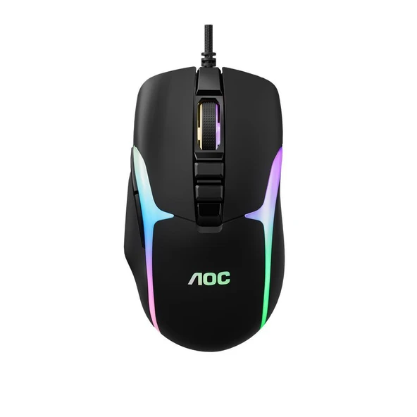 AOC GM190B-LA Kablolu RGB Gaming Mouse - Resim 2