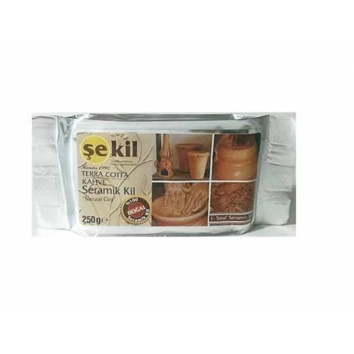 Şekil Seramik Hamuru Terracotta 250 GR Kahverengi VK250KHV ürün görseli 1