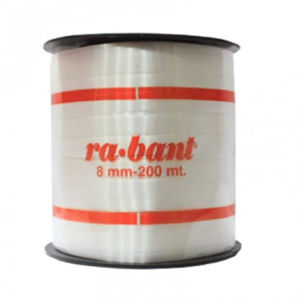 Teksan Rabant (Rafya) 8 MM x 200 MT Beyaz 101 ürün görseli 1