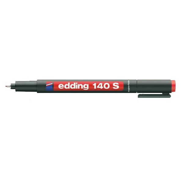 Edding Asetat Kalemi Permanent S Seri 0.3 MM Kırmızı 140 S ürün görseli 1