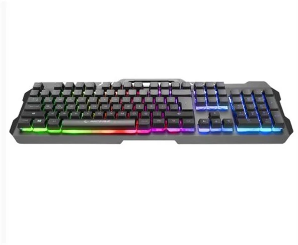 Rampage KB-R57 X-JAMMER Gökkuşağı Aydınlatmalı USB Tam Türkçe Gaming Oyuncu Klavyesi ürün görseli 1