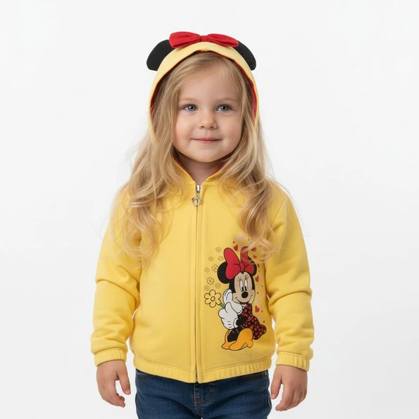 Minnie Kız Bebek Hırka - Resim 5