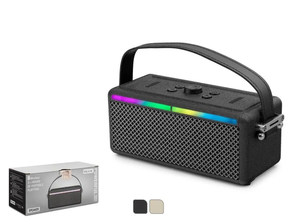 Hadron Siyah M82 Bluetooth Speaker 185-78-78MM ürün görseli 1