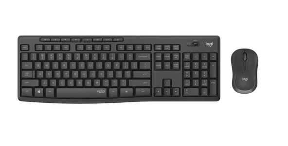 Logitech 920-009804 MK295 Kablosuz Siyah Klavye Mouse Set ürün görseli 1