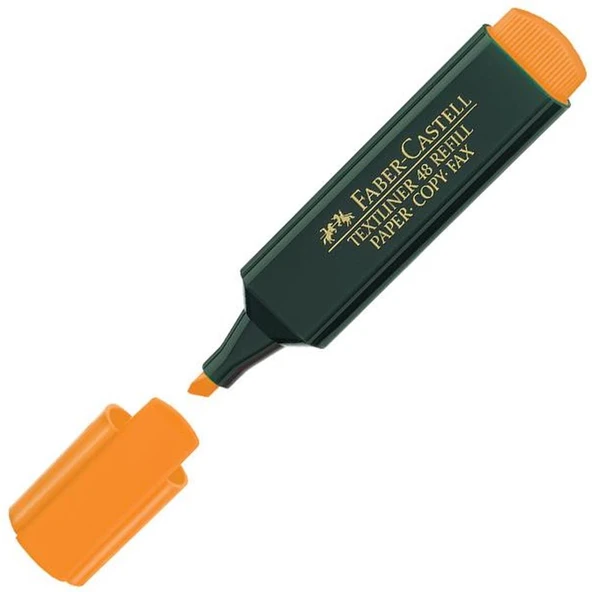 Faber-Castell Fosforlu Kalem Turuncu 15 48 15 ürün görseli 1
