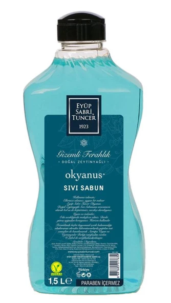 Eyüp Sabri Tuncer 1,5lt Okyanus  Sıvı Sabun Doğal Zeytinyağlı ürün görseli 1