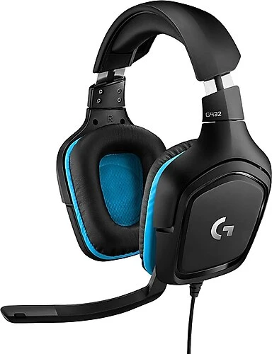 Logitech 981-000770 G432 7.1 Surround Mikrofonlu Gaming Oyuncu Kulaklığı ürün görseli 1